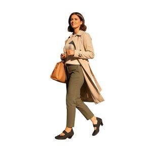 Bernie Mev Bonnie Women's Pumps Maryjane Black Stretch Comfort Woven Size 38